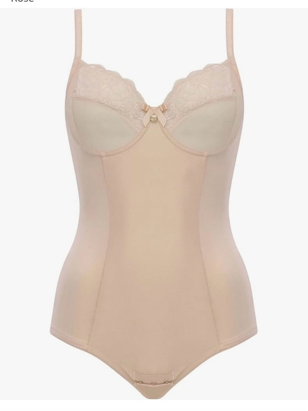 NWT Chantelle shapewear bodysuit in nude